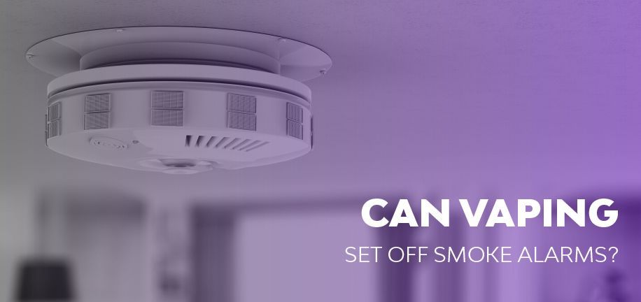 Can vaping Packman Disposables set off smoke alarms?