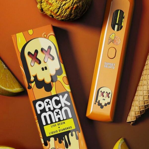 Packman Disposable | Sunset Gelato (Hybrid), Buy Packman Disposables online